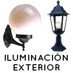 iluminación exterior